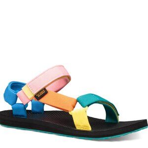 Teva Original Universal Sandal: Multicolor Color Block, Size 9